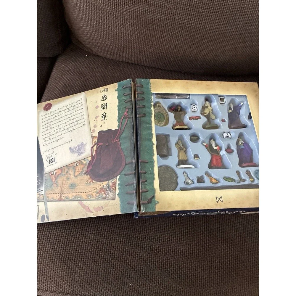 Wizardology The Wizard Board Game Based on the Book Sababa Toys 2007 Complete